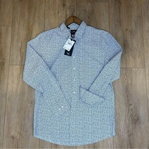 ROD & GUNN Casual Button Down Long Sleeve Shirt w/ Micro Floral Design.